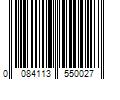 Barcode Image for UPC code 0084113550027