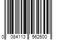 Barcode Image for UPC code 0084113562600