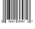 Barcode Image for UPC code 008421364817