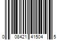 Barcode Image for UPC code 008421415045