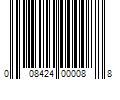 Barcode Image for UPC code 008424000088