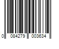 Barcode Image for UPC code 0084279003634