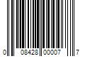 Barcode Image for UPC code 008428000077