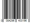 Barcode Image for UPC code 0084296403196