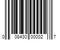 Barcode Image for UPC code 008430000027