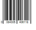 Barcode Image for UPC code 0084305406118