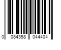 Barcode Image for UPC code 0084358044404