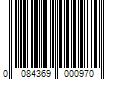 Barcode Image for UPC code 0084369000970