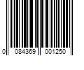 Barcode Image for UPC code 0084369001250