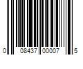 Barcode Image for UPC code 008437000075