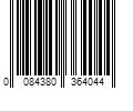 Barcode Image for UPC code 0084380364044