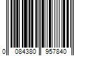 Barcode Image for UPC code 0084380957840