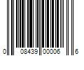 Barcode Image for UPC code 008439000066