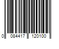 Barcode Image for UPC code 0084417120100