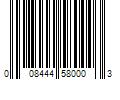 Barcode Image for UPC code 008444580003