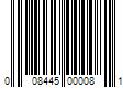 Barcode Image for UPC code 008445000081