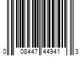 Barcode Image for UPC code 008447449413