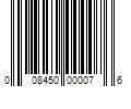 Barcode Image for UPC code 008450000076