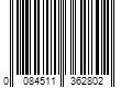 Barcode Image for UPC code 0084511362802