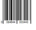 Barcode Image for UPC code 0084644003443