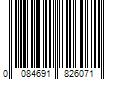 Barcode Image for UPC code 0084691826071