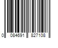 Barcode Image for UPC code 0084691827108