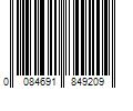 Barcode Image for UPC code 0084691849209