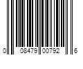 Barcode Image for UPC code 008479007926