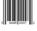 Barcode Image for UPC code 008485000072