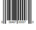 Barcode Image for UPC code 008487000070