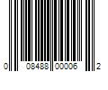 Barcode Image for UPC code 008488000062