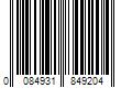 Barcode Image for UPC code 0084931849204