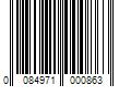 Barcode Image for UPC code 0084971000863