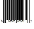 Barcode Image for UPC code 008500000612