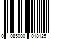 Barcode Image for UPC code 0085000018125