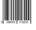 Barcode Image for UPC code 0085000018200