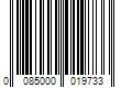 Barcode Image for UPC code 0085000019733