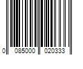 Barcode Image for UPC code 0085000020333