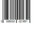 Barcode Image for UPC code 0085000021651