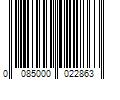 Barcode Image for UPC code 0085000022863