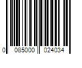 Barcode Image for UPC code 0085000024034