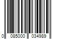 Barcode Image for UPC code 0085000034989