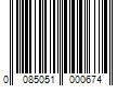 Barcode Image for UPC code 0085051000674