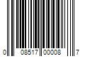 Barcode Image for UPC code 008517000087