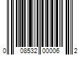 Barcode Image for UPC code 008532000062