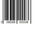 Barcode Image for UPC code 0085385000036