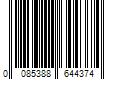 Barcode Image for UPC code 0085388644374. Product Name: Husqvarna 48-in Deck Mulching Mower Blade for Riding Mower/Tractors (3-Pack) | 586117303