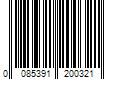 Barcode Image for UPC code 0085391200321