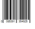 Barcode Image for UPC code 0085391354925