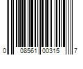 Barcode Image for UPC code 008561003157